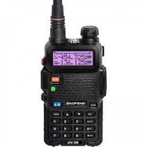 ΦΟΡΗΤΟΣ ΠΟΜΠΟΔΕΚΤΗΣ WALKIE TALKIE VHF/UHF 5W UV-5R