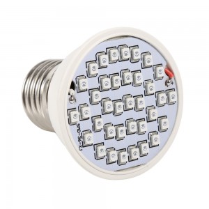 36 LED ΛΑΜΠΑ ΥΔΡΟΠΟΝΙΑΣ ΕΝΥΔΡΙΟΥ GROW LIGHT E27 PAR30 3W 