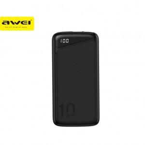 POWER BANK 10000MAH ΣΕ ΜΑΥΡΟ ΧΡΩΜΑ AWEI -  P103K