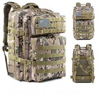 XL HEAVY DUTY ΑΔΙΑΒΡΟΧΟ ΣΑΚIΔΙΟ ΠΛΑΤΗΣ 50 LITERS TACTICAL MOLLE ΚΑΜΟΥΦΛΑΖ ΜΠΕΖ KYS229 Yshdavzhe 