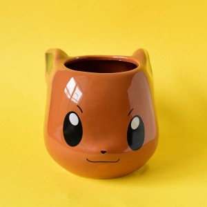 ΚΕΡΑΜΙΚΗ ΚΟΥΠΑ 500ML POKEMON EEVEE ΚΑΦΕ 3d 384391