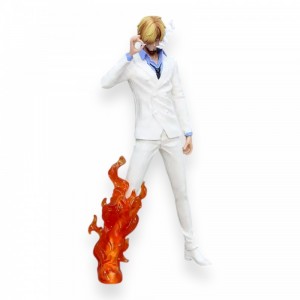 ΦΙΓΟΥΡΑ anime PVC 33cm  One Piece Action Φιγούρα Sanji Diable Jambe 33cm White