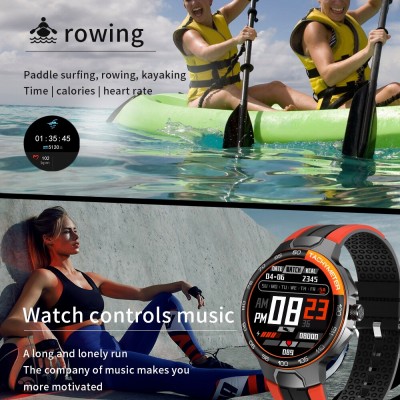 Smartwatch outlet for rowing